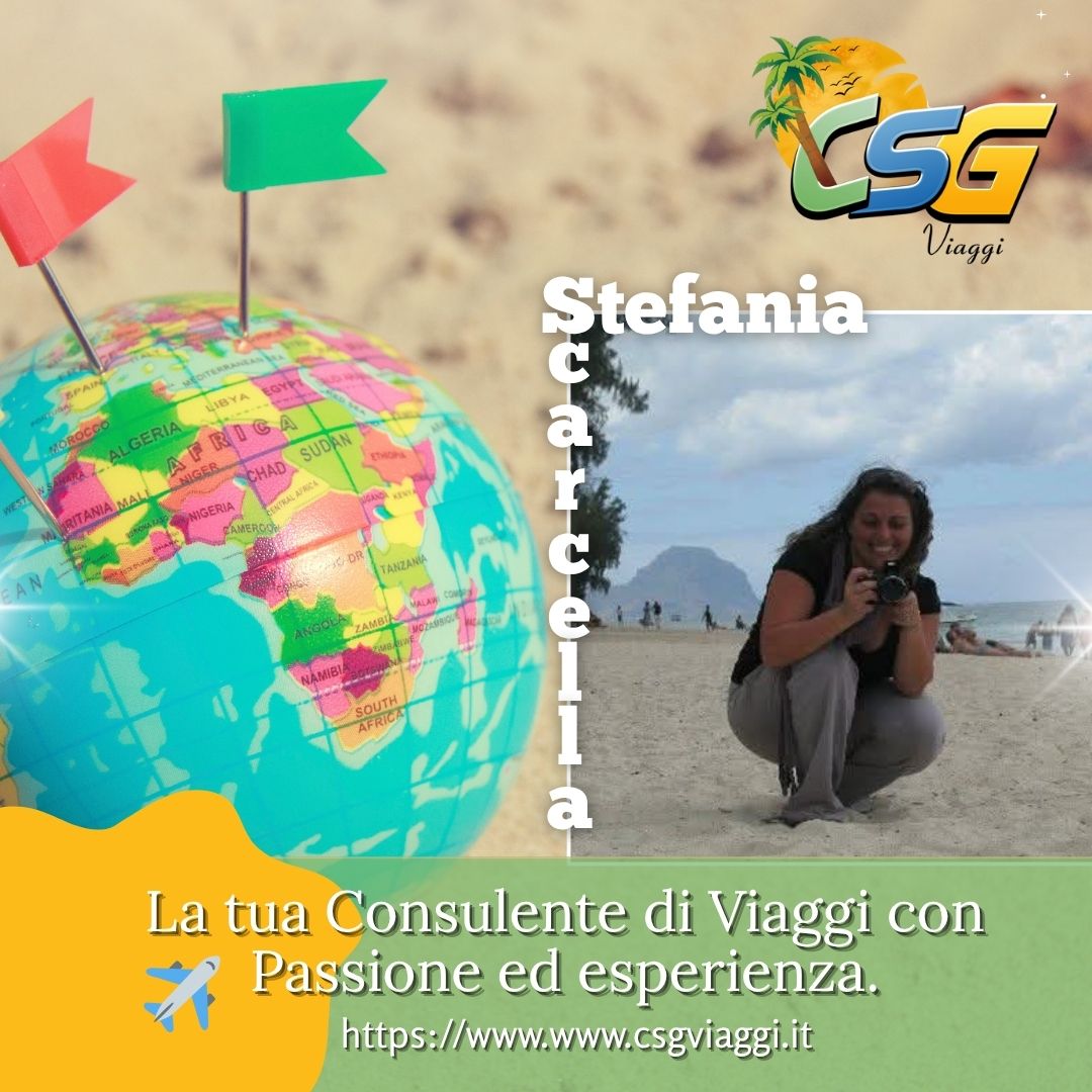 ✈️ Stefania Scarcella – La tua Consulente di Viaggi